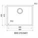 Chậu rửa Franke BOX 210 54