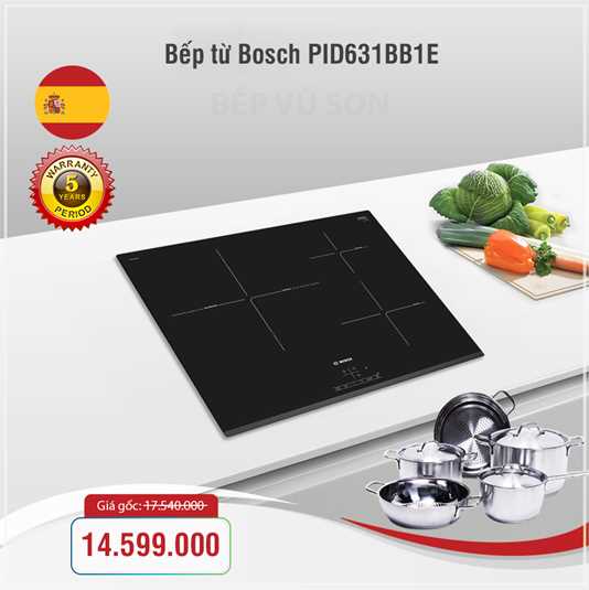 Bếp từ Bosch PID631BB1E