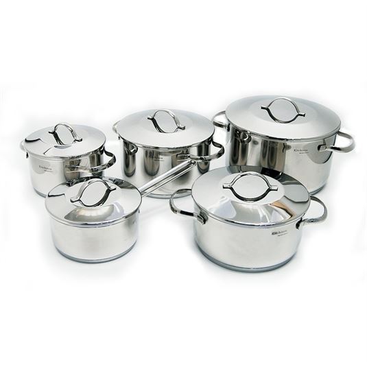 Bộ nồi Kitchinox 3 đáy 5 chiếc