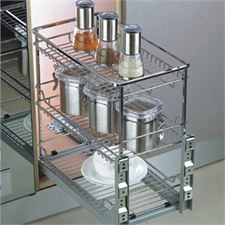 Giá inox nan vuông 3 tầng EuroGold-14158
