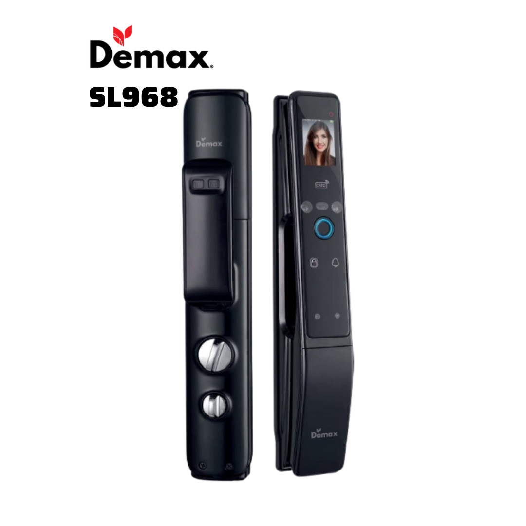 Khoá vân tay, nhận diện khuôn mặt Demax SL968 BN Khoá vân tay, nhận diện khuôn mặt Demax SL968 BN