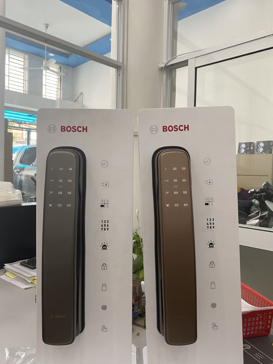 Khóa vân tay Bosch EL800A- màu vàng-1 Khóa vân tay Bosch EL800A- màu vàng-1