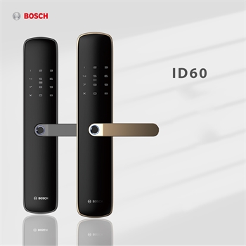 Khóa cửa vân tay Bosch ID60EU - Xám Gold