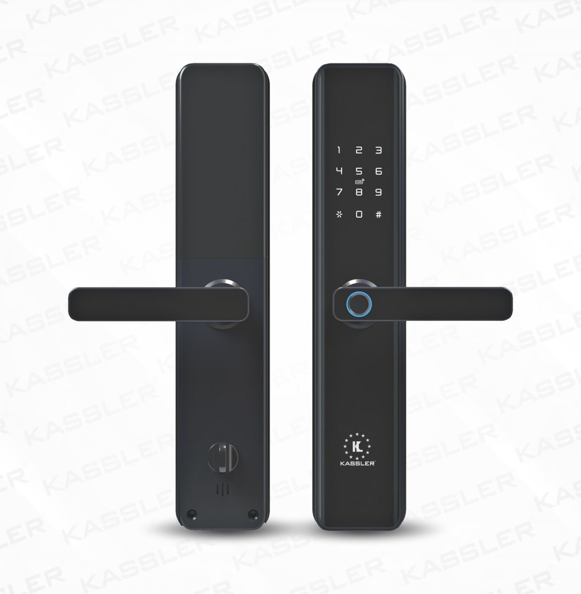 Khóa cửa Wifi Kassler KL-669 Black-1 Khóa cửa Wifi Kassler KL-669 Black-1
