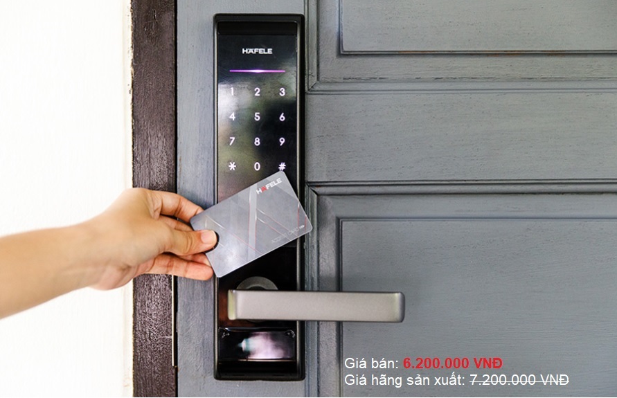 giá khóa điện tử Hafele EL8000