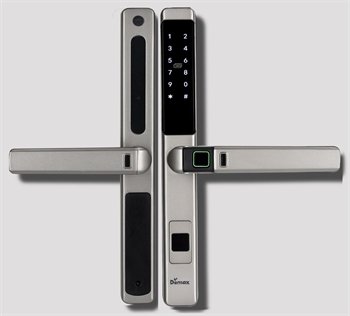 Khóa vân tay - App Wifi chống nước cửa nhôm Demax SL601 AG - Của Đức