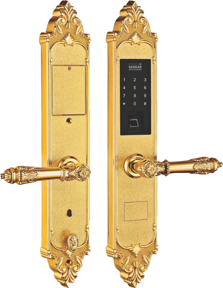 Khóa đại sảnh Kassler KL-959G (vàng)-1