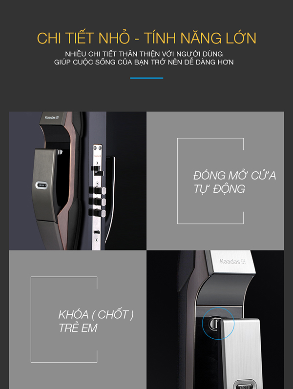 Khóa điện tử Kaadas K8 - 11