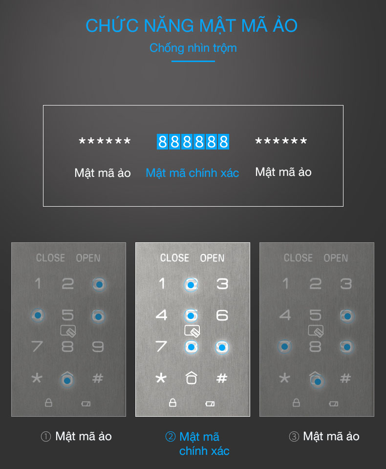 Khóa điện tử Kaadas K8 - 4