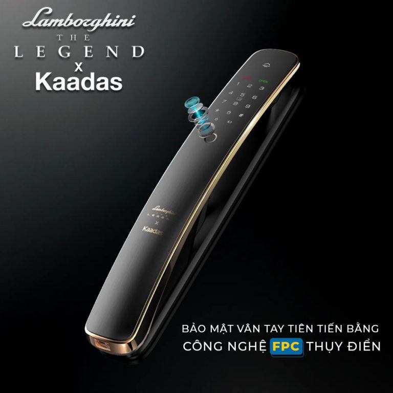 Khóa vân tay Kaadas Lamborghini Face 3D-1