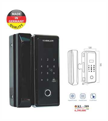 Khóa vân tay Kassler KL-589