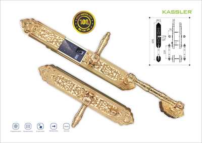 Khóa vân tay Kassler KL-999- Mạ vàng 24k