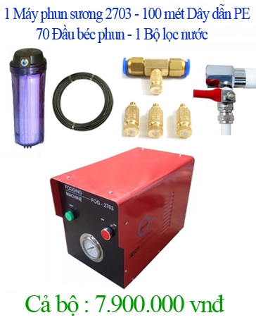 Bộ 60 đầu phun, động cơ 2703