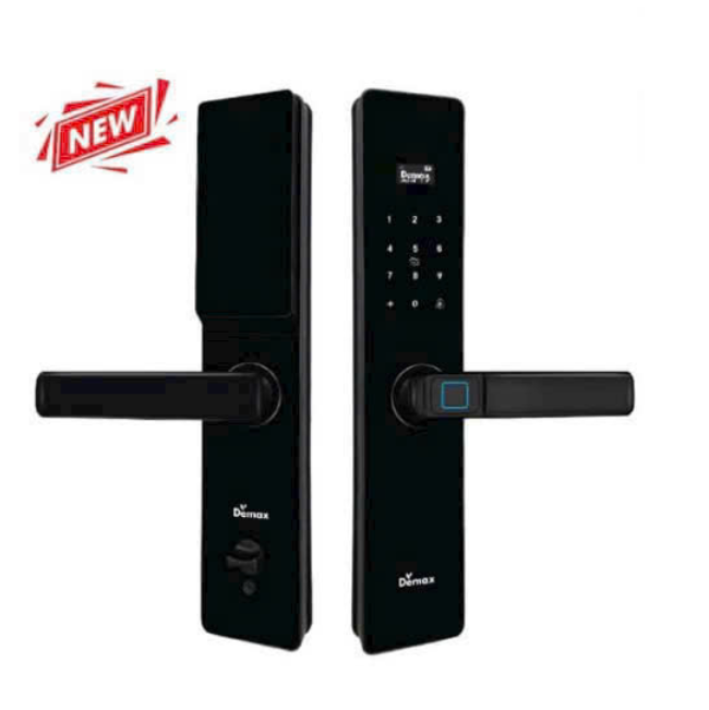 Khoá cửa vân tay Demax EL622 BL App wifi Của Đức