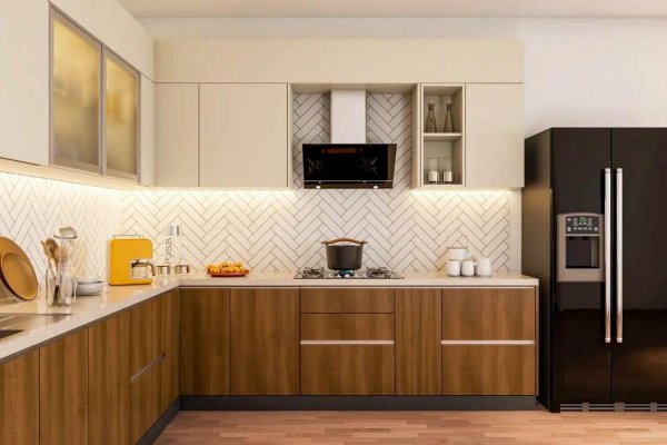 Tủ bếp Laminate mẫu mới 2