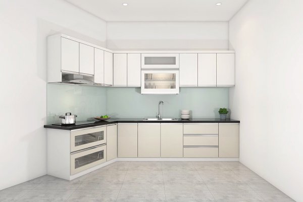 Tủ bếp Acrylic mẫu mới 1
