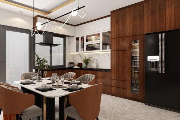 Tủ bếp Laminate mẫu mới 3