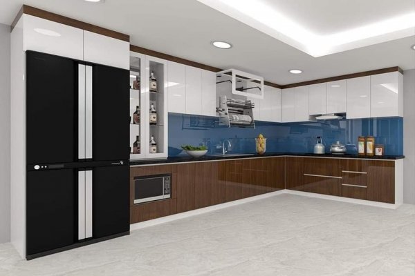 Tủ bếp Acrylic mẫu mới 2