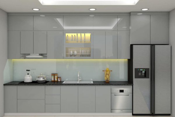Tủ bếp Acrylic mẫu mới 7