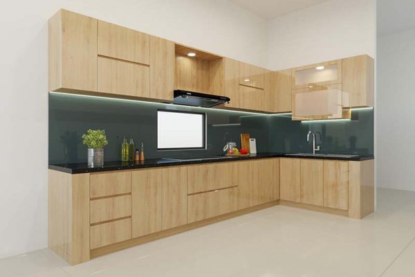 Tủ bếp Laminate mẫu mới 5