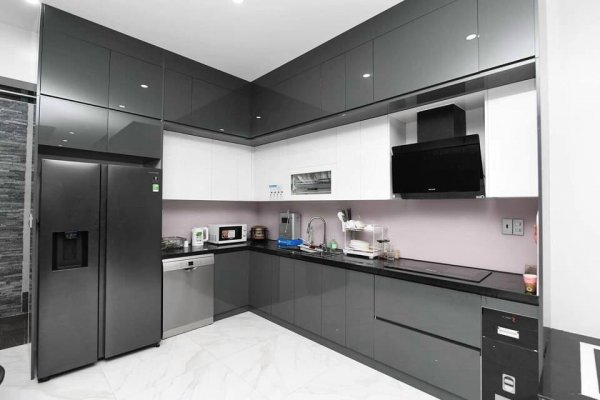 Tủ bếp Acrylic mẫu mới 17