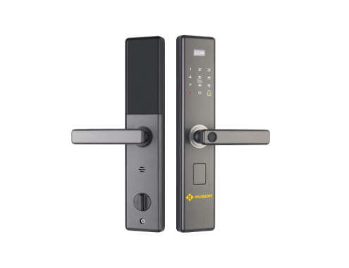Khóa cửa vân tay Hubert HB CG62 Nano Gray - Của Đức