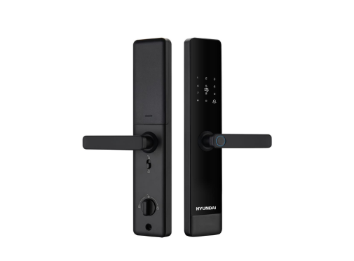 Khoá vân tay cửa gỗ Hyundai HY-SL007 Black App wifi