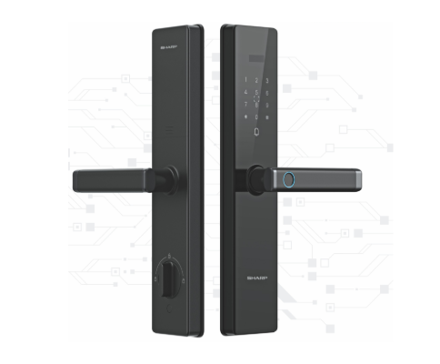 Khoá cửa thông minh Sharp T2-B Black App wifi
