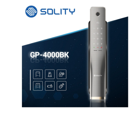 Khóa cửa vân tay Solity GP-4000BK