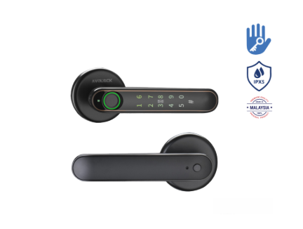 Khoá cửa gỗ vân tay Avolock AT-103-B App wifi
