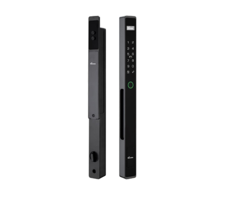 Khoá cửa nhôm vân tay Demax SL808 BL CNC chống nước, App wifi, Remote