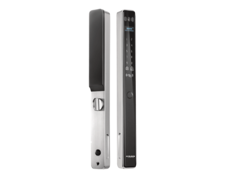 Khoá vân tay cửa nhôm Avolock AN-399F Gray Face ID, App Tuya