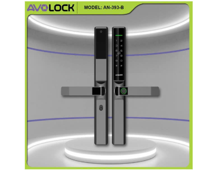 Khóa Vân Tay Cửa Nhôm Avolock AN-393-B app wifi