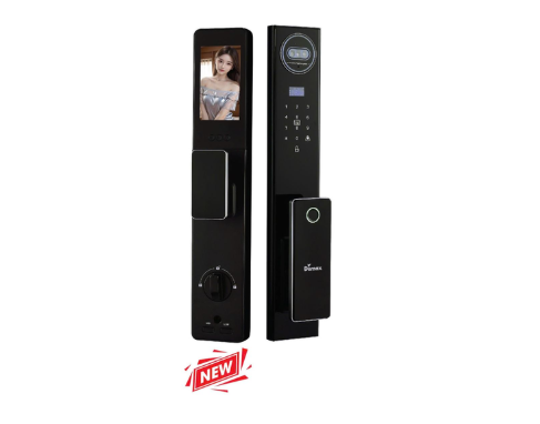 Khóa cửa thông minh Demax EL915 BN CNC Face ID, App wifi, Remote