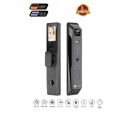Khóa cửa thông minh Hubert HB CG81VF Luxury Face ID , App wifi