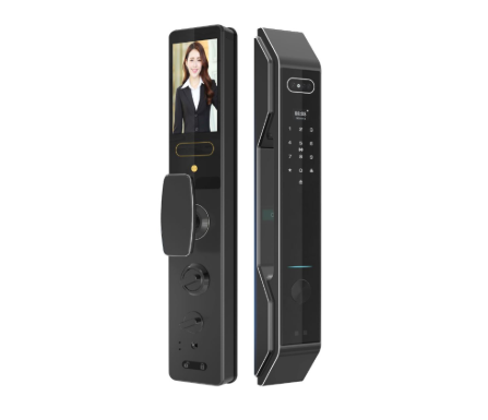 Khóa cửa vân tay Hubert HB CGI7 Black Face ID, App wifi của Đức