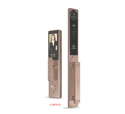 Khoá cửa vân tay Kassler KL968 CNC Coffee Face ID, App wifi