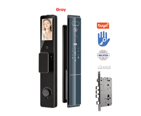 Khoá thông minh Avolock AL-78TFV Gray Face ID, App TTlock