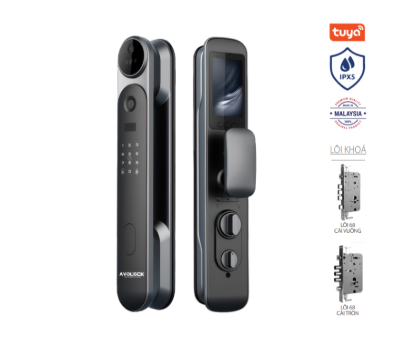Khoá vân tay Avolock AL-79FRVT-B nhận diện khuôn mặt Face ID