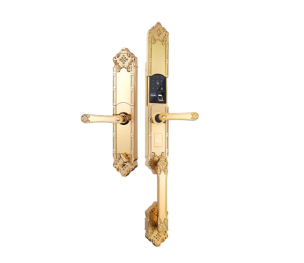Khóa vân tay đại sảnh tân cổ Demax EL819 Gold App wifi- Của Đức