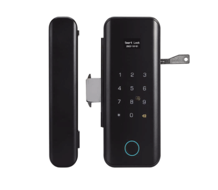 Khóa cửa kính vân tay Avolock AK 29 Black App, Remote
