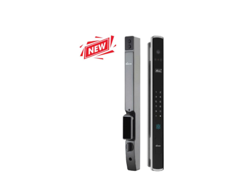 Khoá cửa vân tay Demax EL909 AG Face ID Remote, App Wifi camera chuống cửa Của Đức