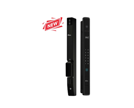 Khoá vân tay Demax EL901 BL Face ID, App Wifi,Camera chuông cửa Của Đức chống nước