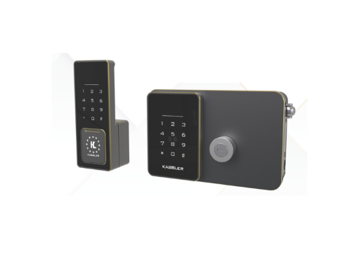 Khóa cửa cổng thông minh Kassler KL-579 CNC Gold Grey App TTlock