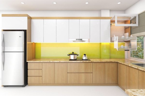 Tủ bếp Laminate mẫu mới 13