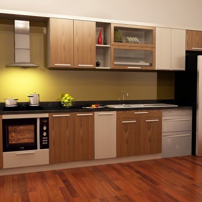 Tủ bếp Laminate mẫu mới 15