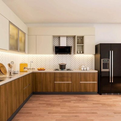 Tủ bếp Laminate mẫu mới 16
