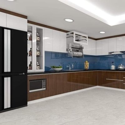 Tủ bếp Acrylic mẫu mới 44