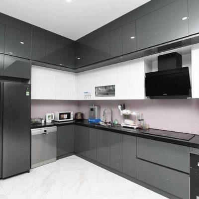 Tủ bếp Acrylic mẫu mới 59