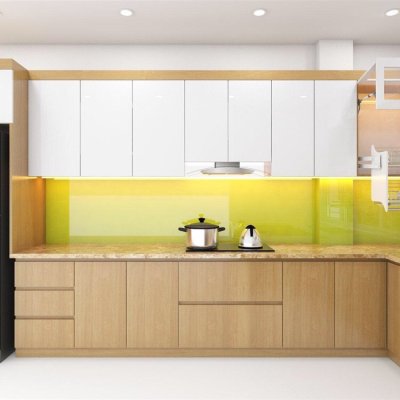 Tủ bếp Laminate mẫu mới 20